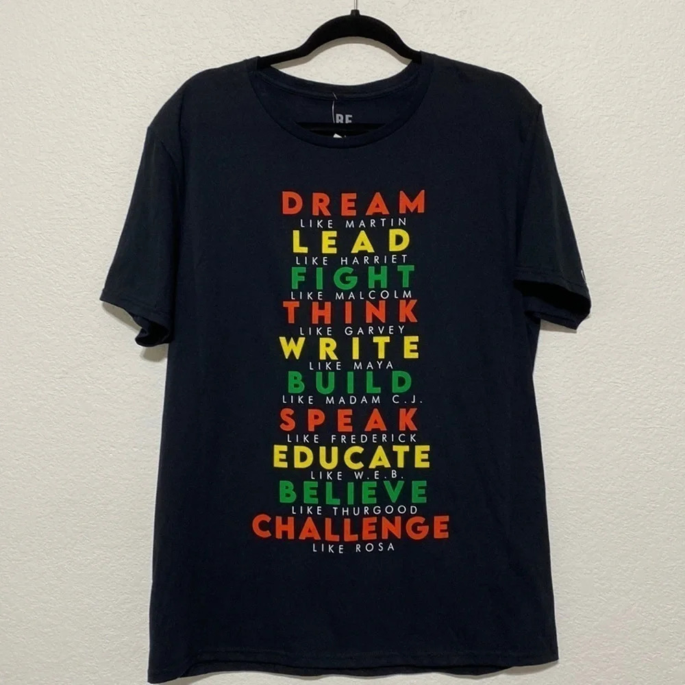 B.E. NEW Culture Graphic T-Shirt Size Large